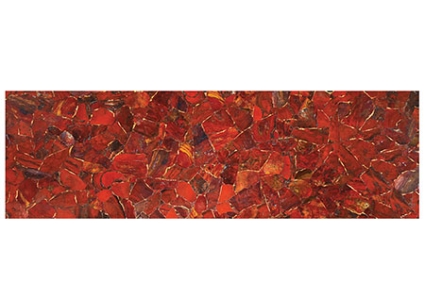 Red Jasper With Gold