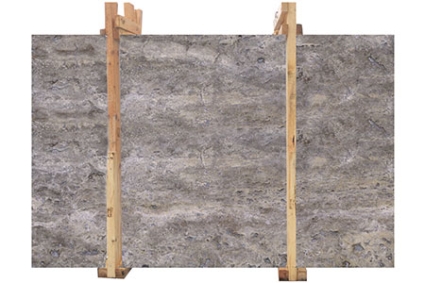 Vien Cut Silver Travertine